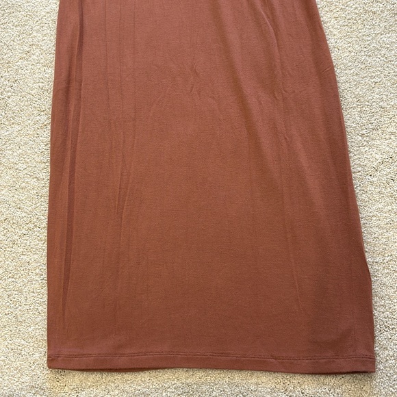 LONGSLEEVE MID MAXI DRESS - Picture 6 of 7